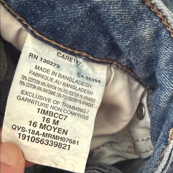 Riders by Lee Classic Blue Women's Denim Jeans. Size 16 - Picture 8 of 8